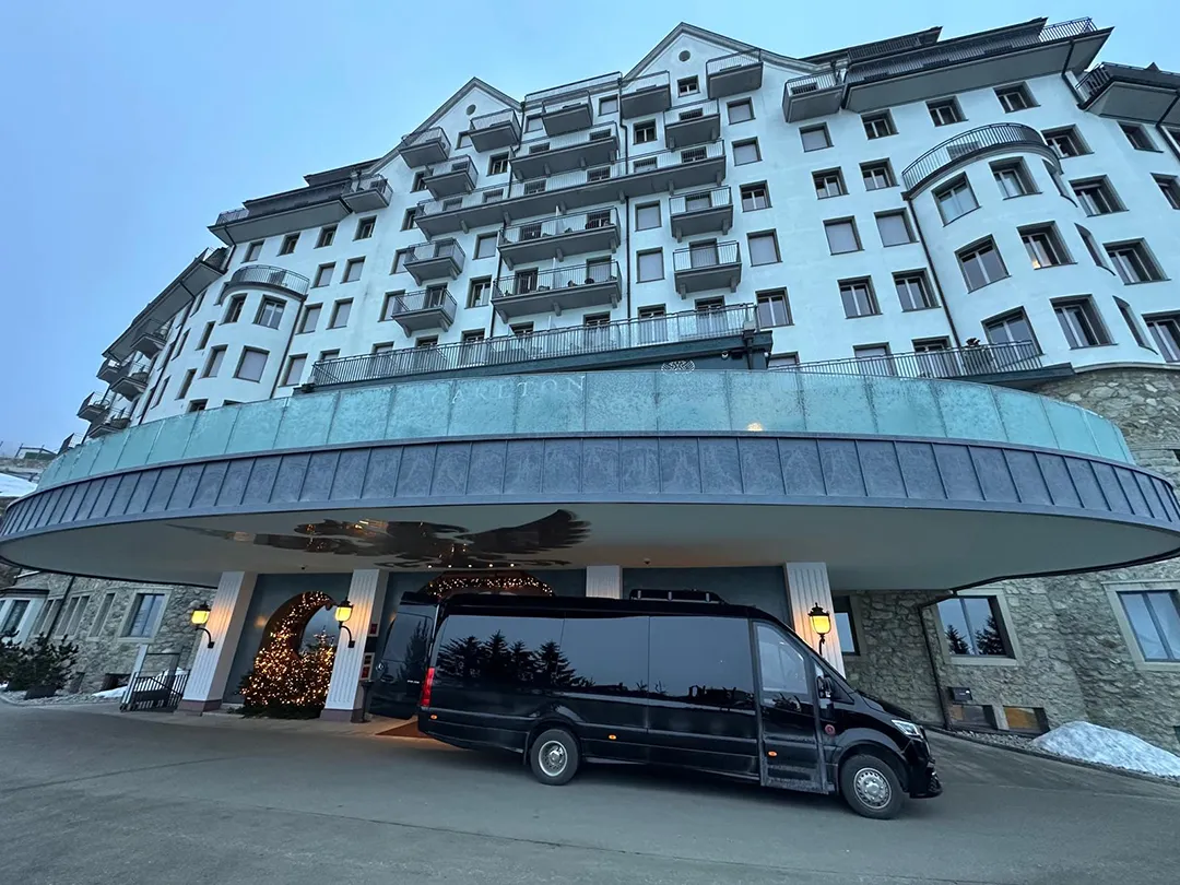 Premiumfahrzeug für einen Chauffeurtransfer nach St. Moritz